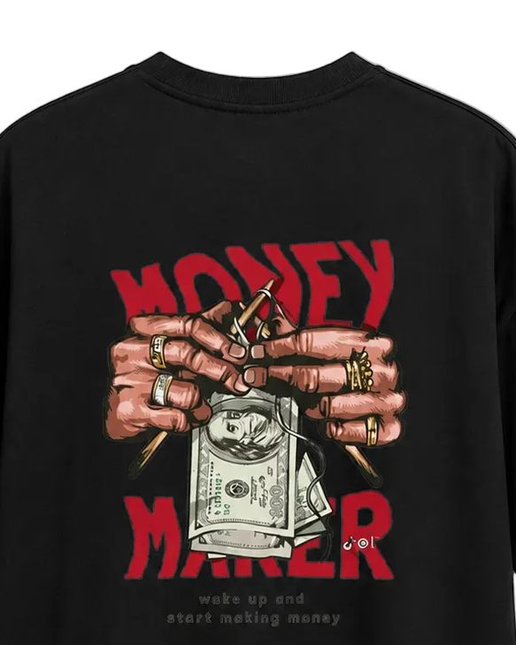 Money Oversize T Shirt