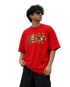 Red Oversize T Shirt