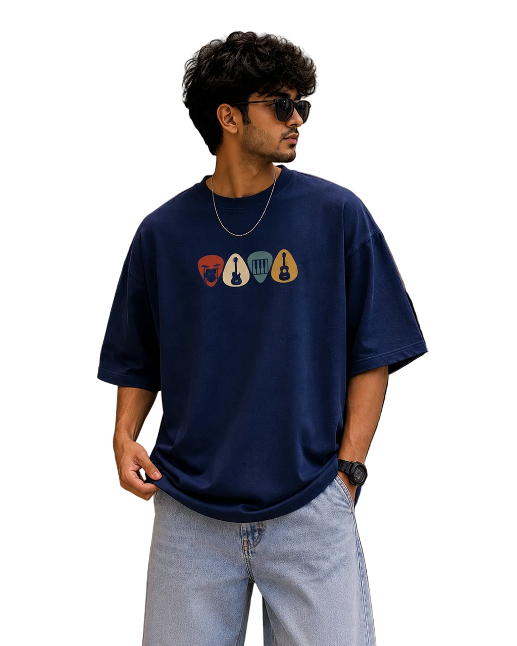 Music Picks Oversized T-Shirt