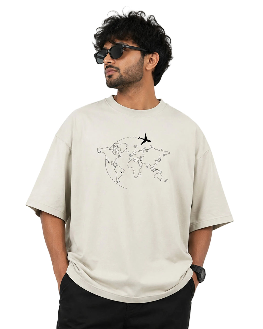 Elite Drop Cotton Oversize Tee