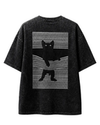 Cat Oversize T Shirt