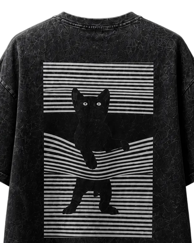 Cat Oversize T Shirt