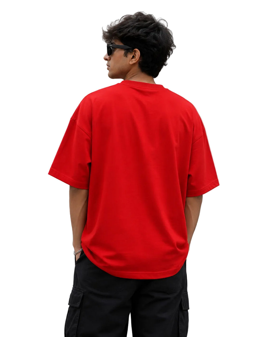 Red Oversize T Shirt