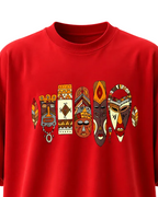 Red Oversize T Shirt