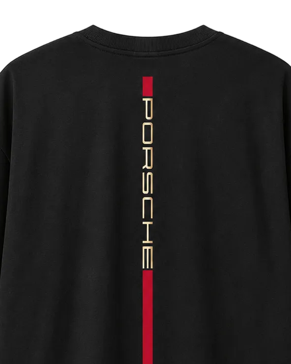 Porsche Racing Stripe Oversized Tee