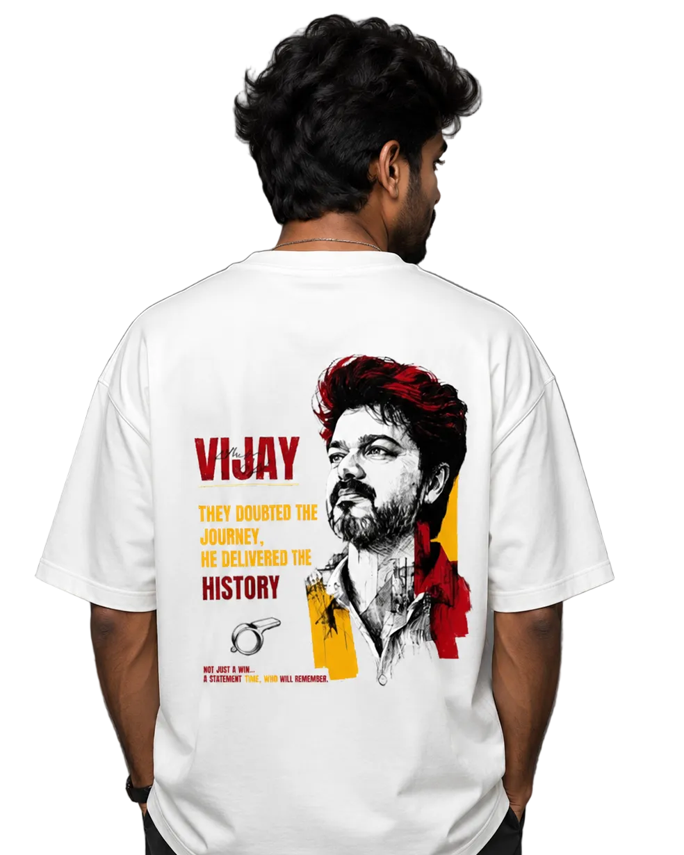 Thalapathy Oversize T Shirt