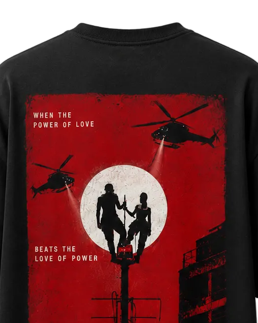 Power of Love Oversized T-Shirt