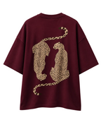 Twin Cheetah Oversized T-Shirt