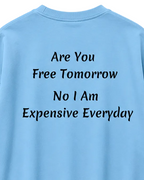 front plain Oversize T Shirt