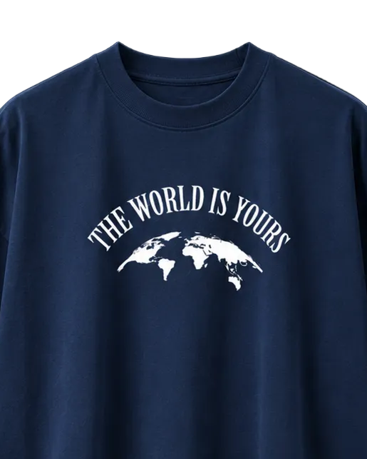 The World Is Yours Oversize Tee