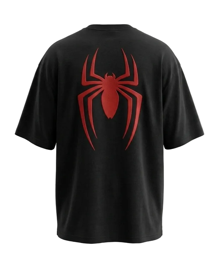 Spider Graphic Oversized T-Shirt