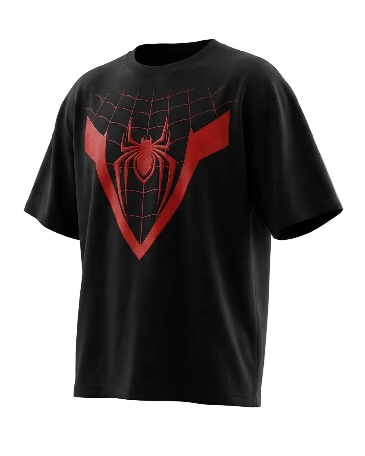 Spider Graphic Oversized T-Shirt