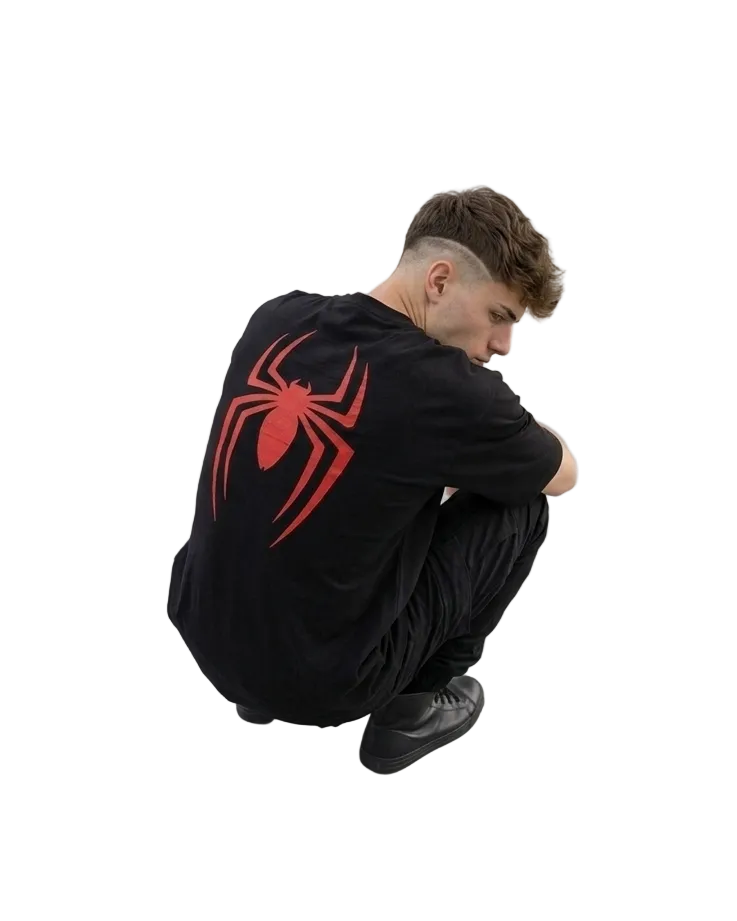 Spider Graphic Oversized T-Shirt