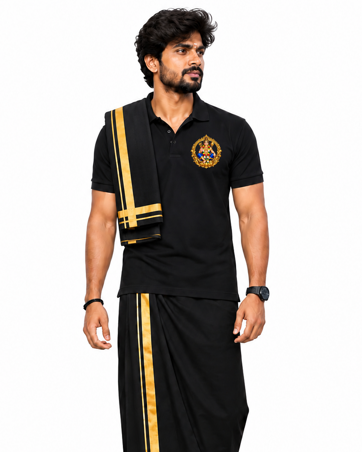 Ayyappa Veera Polo T Shirt