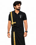 Sabarimala Premium Polo Without Pocket T Shirt