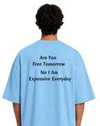 front plain Oversize T Shirt