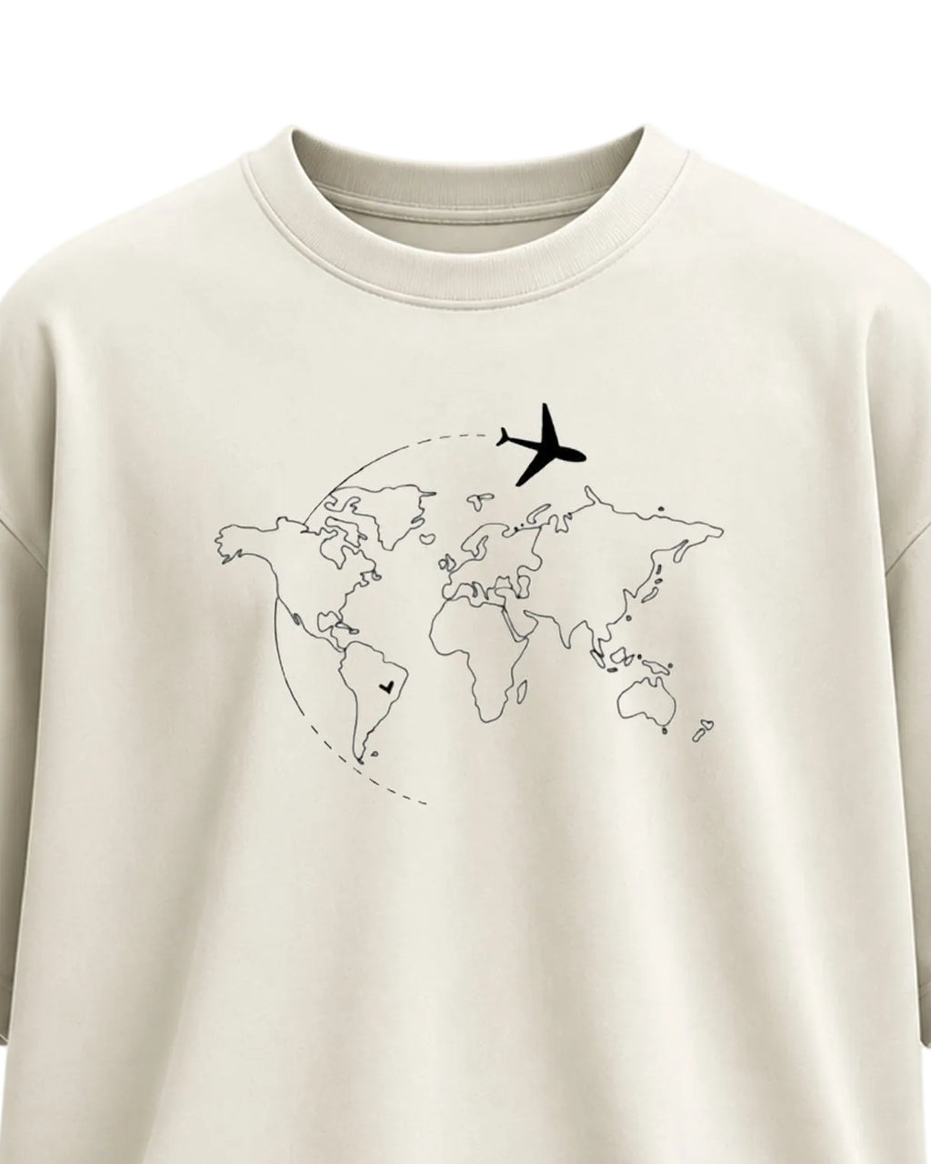 Elite Drop Cotton Oversize Tee