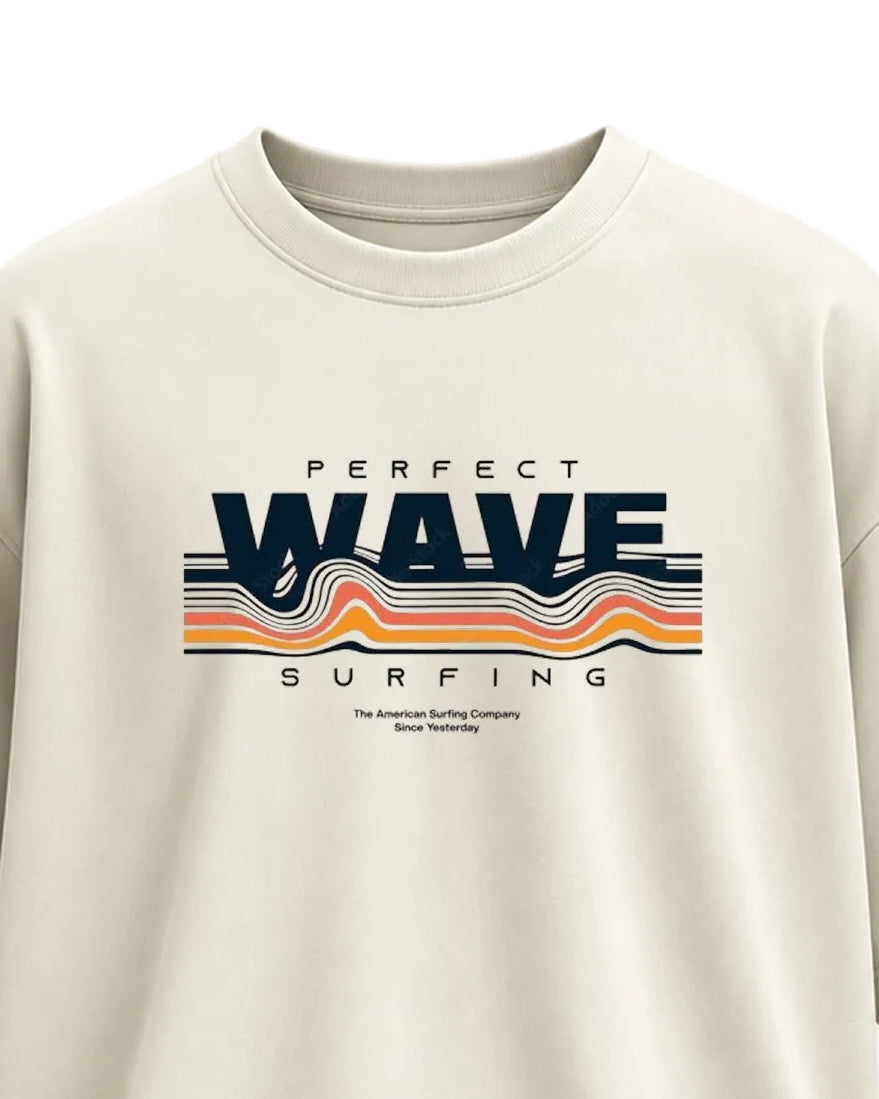Wave Oversize T Shirt