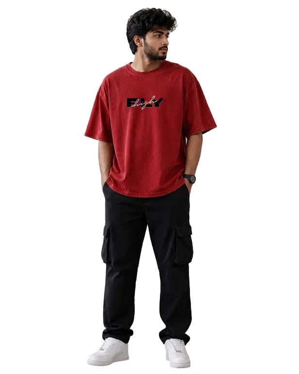 Back Graphic Oversized T-Shirt
