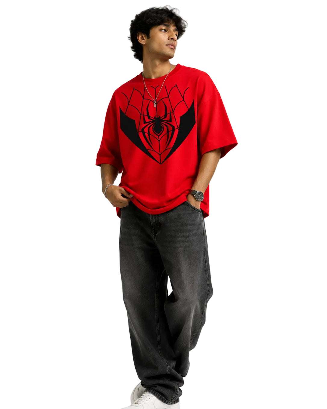 Red Spider Oversize T Shirt