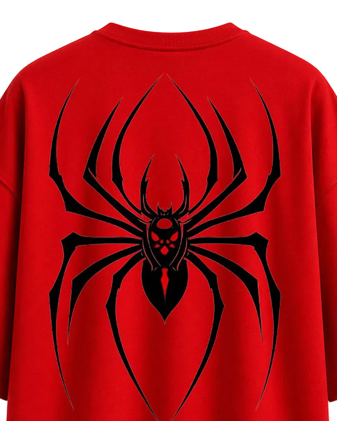 Red Spider Oversize T Shirt