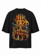 Ayyappa Irumudi Oversize T Shirt + Veshti +Thundu ( COMBO )