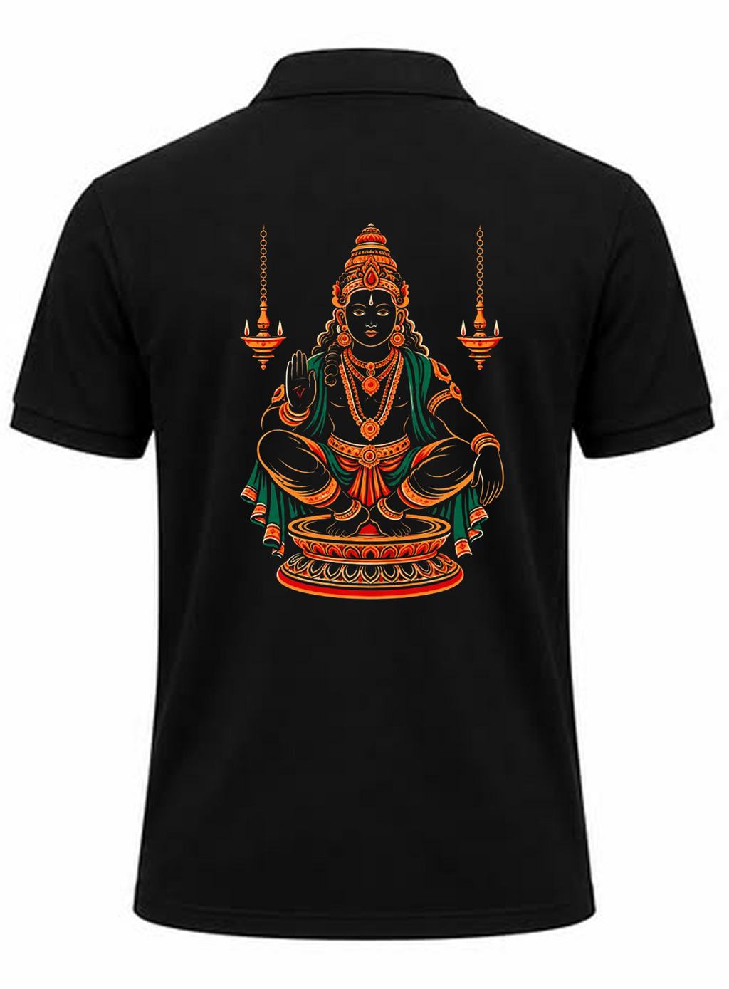 Tatwamasi Polo T Shirt + veshti + Thundu ( COMBO )