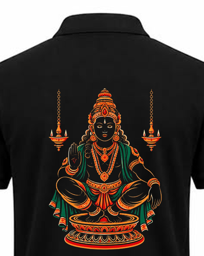 Tatwamasi Polo T Shirt + veshti + Thundu ( COMBO )