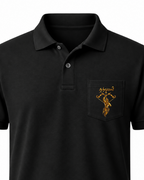 Golden Swami Pocket Polo T Shirt + Veshti + Thundu ( COMBO )