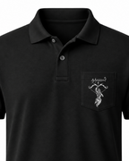 Silver Ayyappa Pocket Polo T Shirt + Veshti + Thundu ( COMBO )