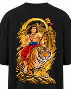 Malikappuram Ayyappa Oversize T Shirt + Veshti + Thundu ( COMBO )