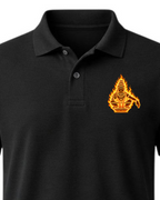 Swamiye Saranam Fire Polo T Shirt + Veshti + Thundu