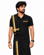 Sabarimala Legend Polo T Shirt + Veshti + Thundu