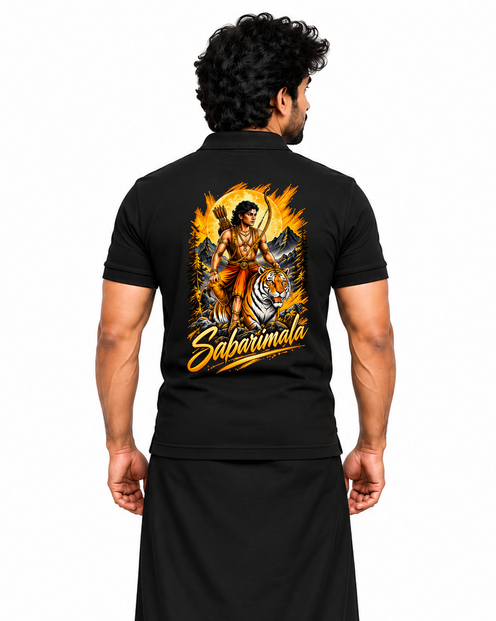 Sabarimala Premium Polo Pocket T Shirt