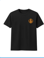 Swami Tiger Ride Round Neck T Shirt + Veshti + Thundu ( COMBO )