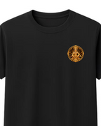 Swami Tiger Ride Round Neck T Shirt + Veshti + Thundu ( COMBO )