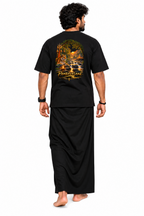 Pambavasan Oversize T Shirt + Veshti + Thundu ( COMBO )