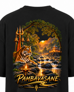 Pambavasan Oversize T Shirt + Veshti + Thundu ( COMBO )
