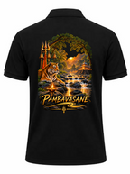 Pambavasan Polo T Shirt + Veshti + Thundu ( COMBO )