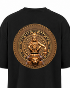 Ayyappa Chakra Oversize T Shirt + Veshti + Thundu ( COMBO )