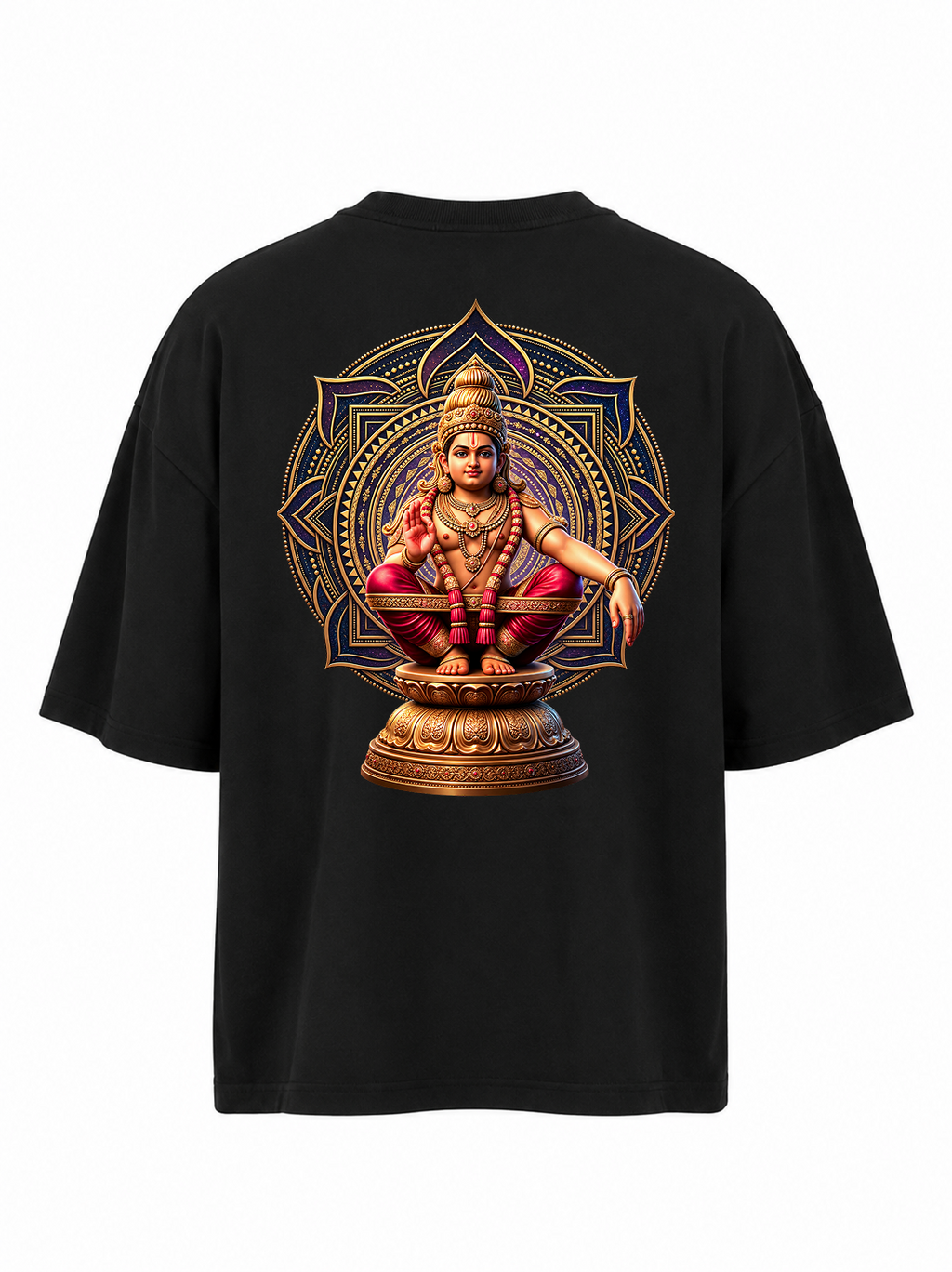 SABARI VEERAN Oversize T Shirt + Veshti + Thundu ( COMBO )