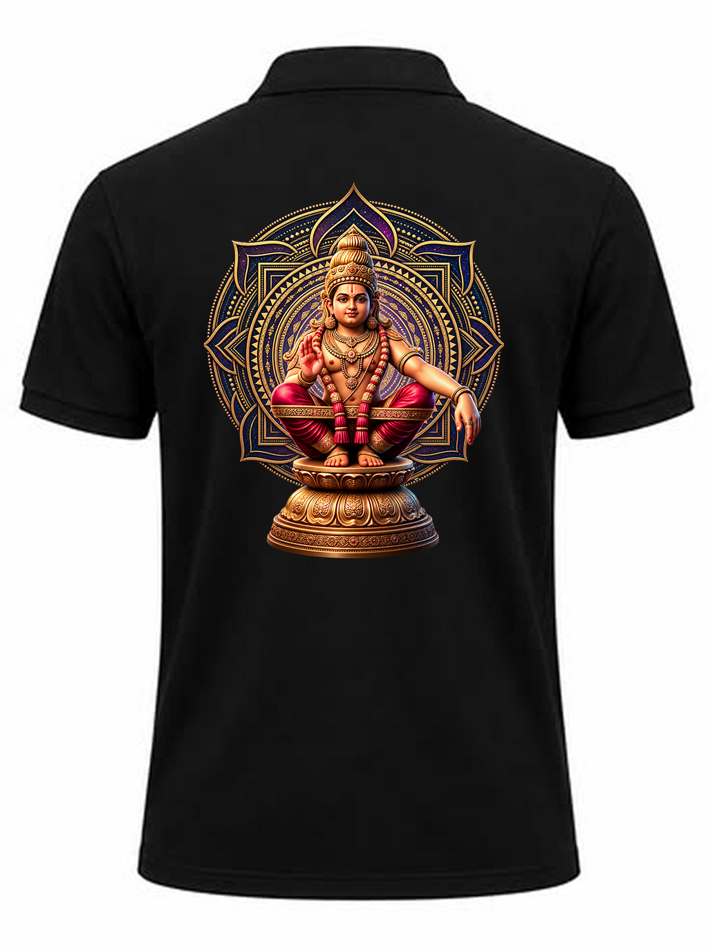 Sabari Veeran Polo T Shirt + Veshti + Thundu ( COMBO )