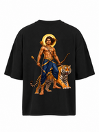 Puli Vahanan Oversize T Shirt + Veshti + Thundu ( COMBO )