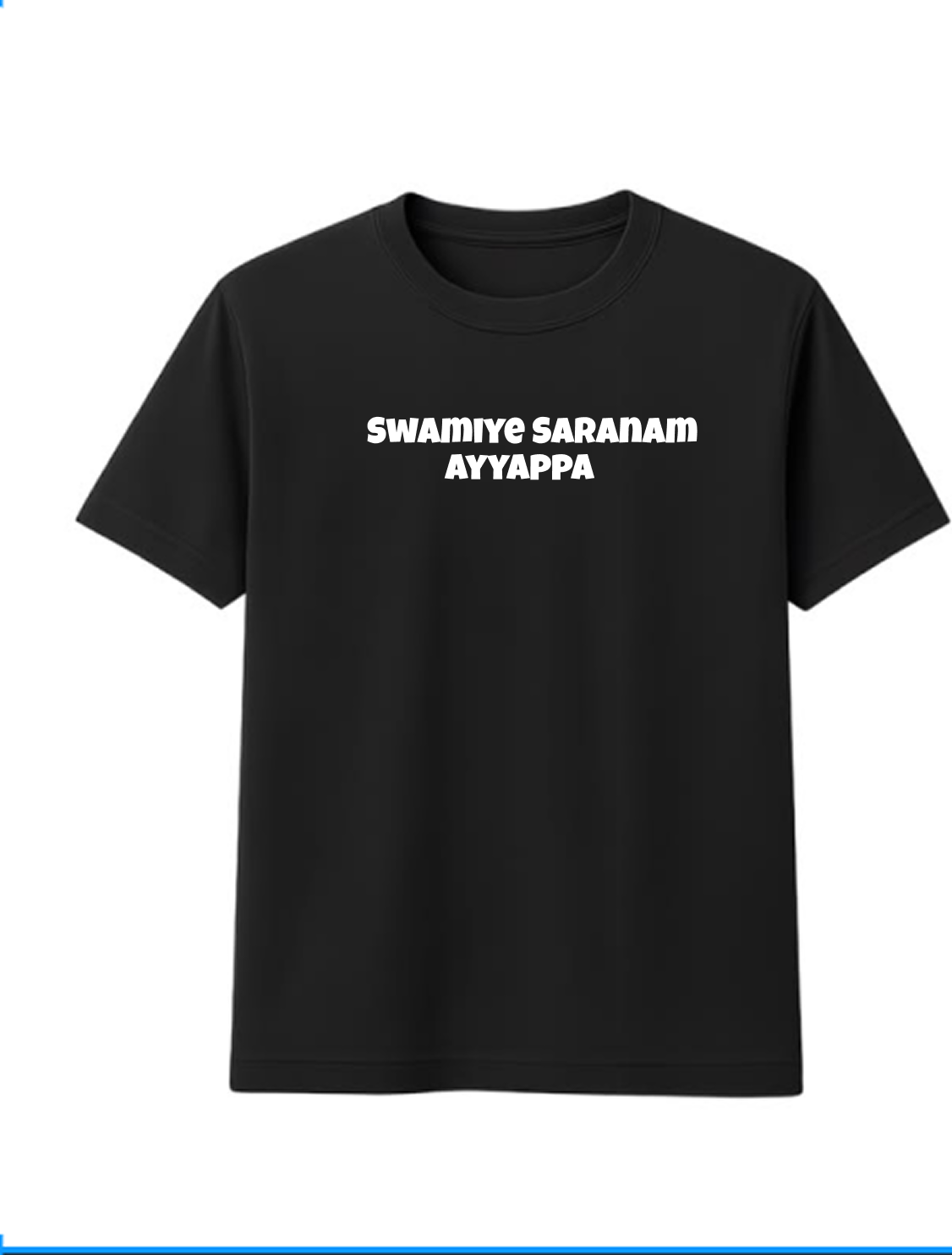 Ayyappa Soul Tree Round Neck T-Shirt Combo – T-Shirt + Veshti + Thundu