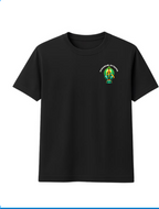 Green Warrior Ayyappa Round Neck T Shirt + Veshti + Thundu ( COMBO )