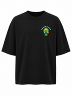 Green Warrior Ayyappa Oversize T Shirt + Veshti + Thundu ( COMBO )