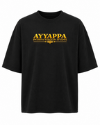 Ayyappa Mythological Art Oversized Tee + Veshti + Thundu (COMBO)