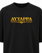 Ayyappa Mythological Art Oversized Tee + Veshti + Thundu (COMBO)