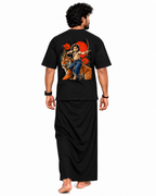 Bala Ayyappa Oversize T-Shirt + Veshti + Thundu (COMBO)