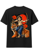 Bala Ayyappa Round Neck T-Shirt + Veshti + Thundu (COMBO)